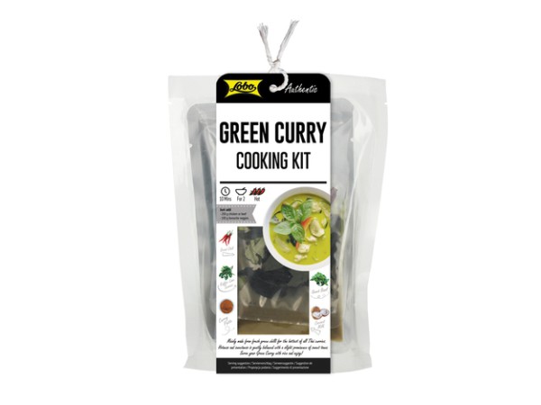 Kochset für grüne Curry LOBO Pk 253g